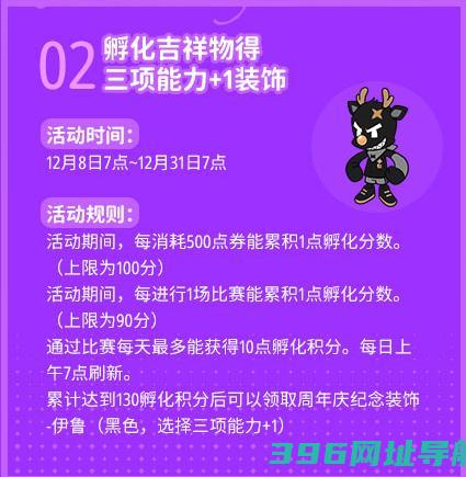 “伊鲁”有你《街头篮球》17周年吉祥物四重礼